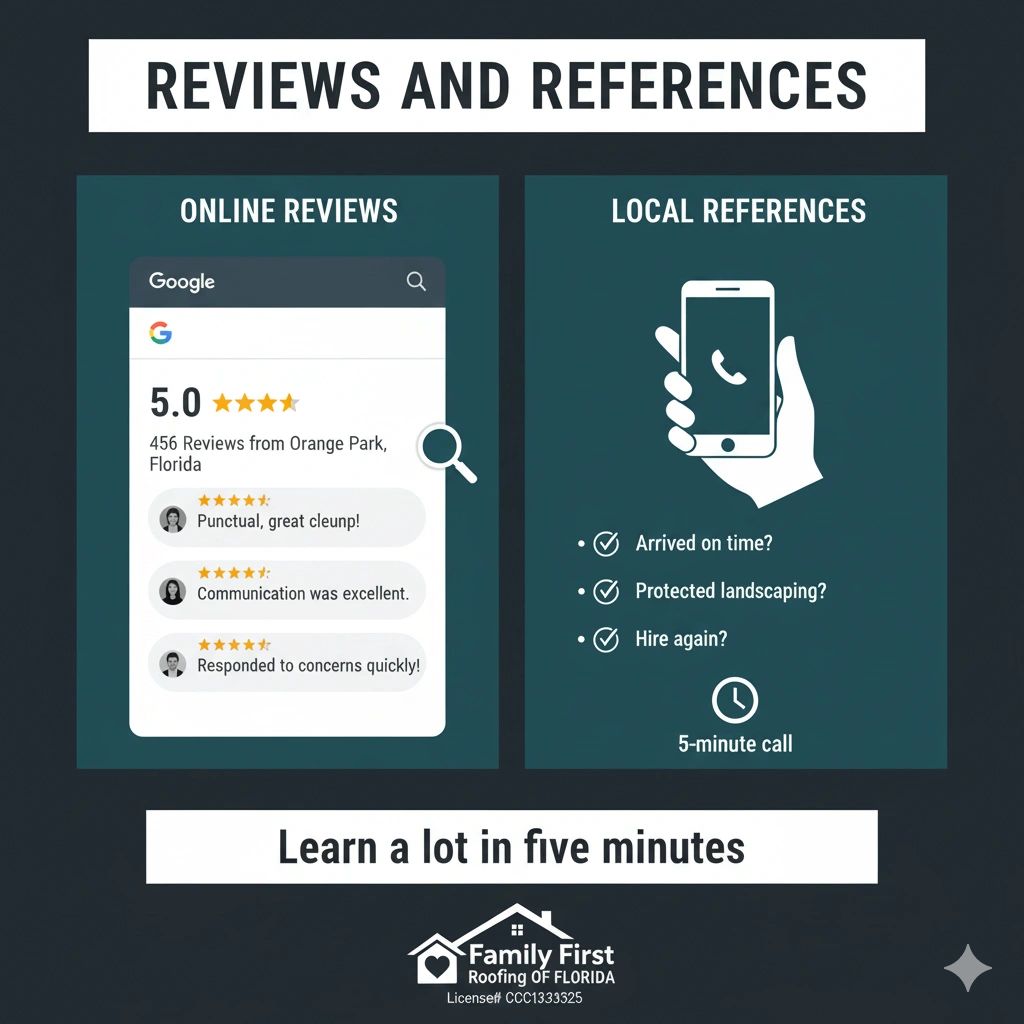 Online Roofing Company Reviews