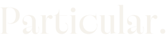 thisisparticular