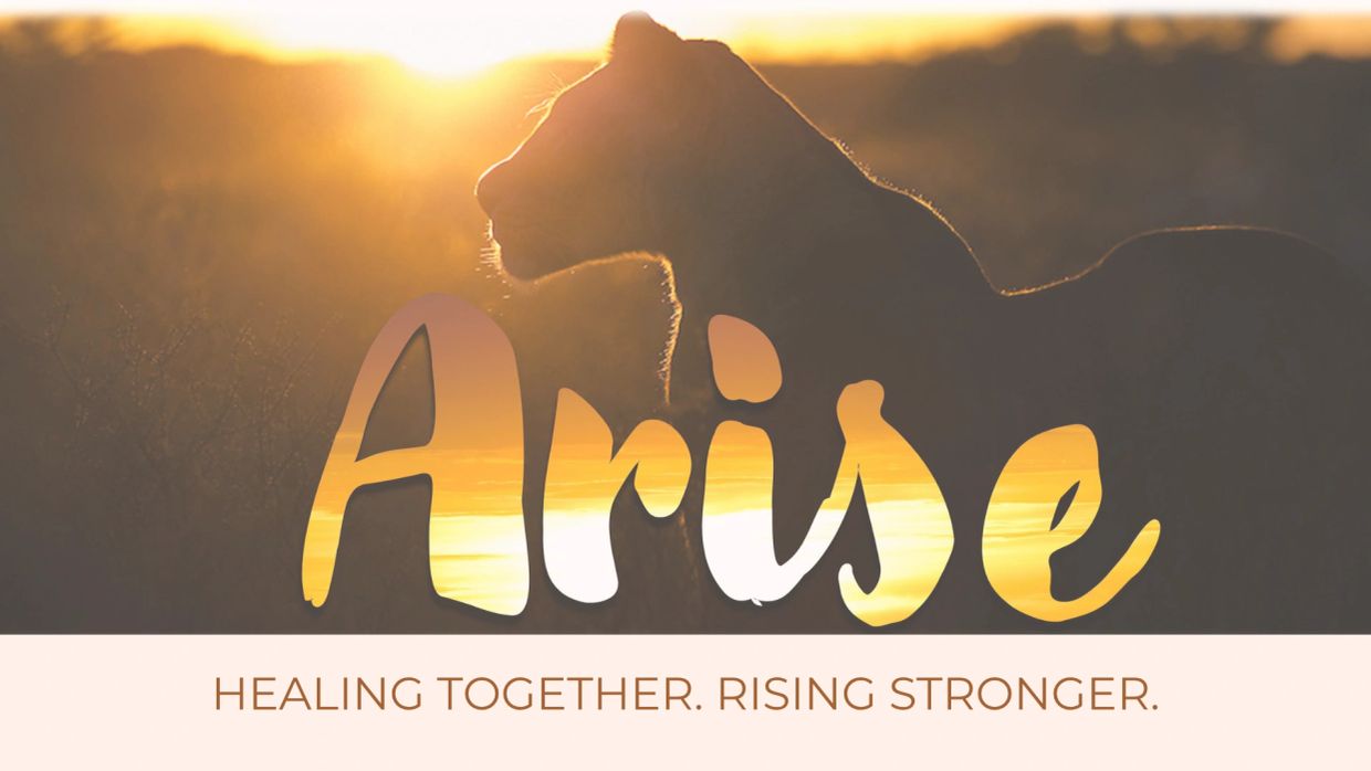 Healing Together. Rising Stronger. Arise! Pitch Deck