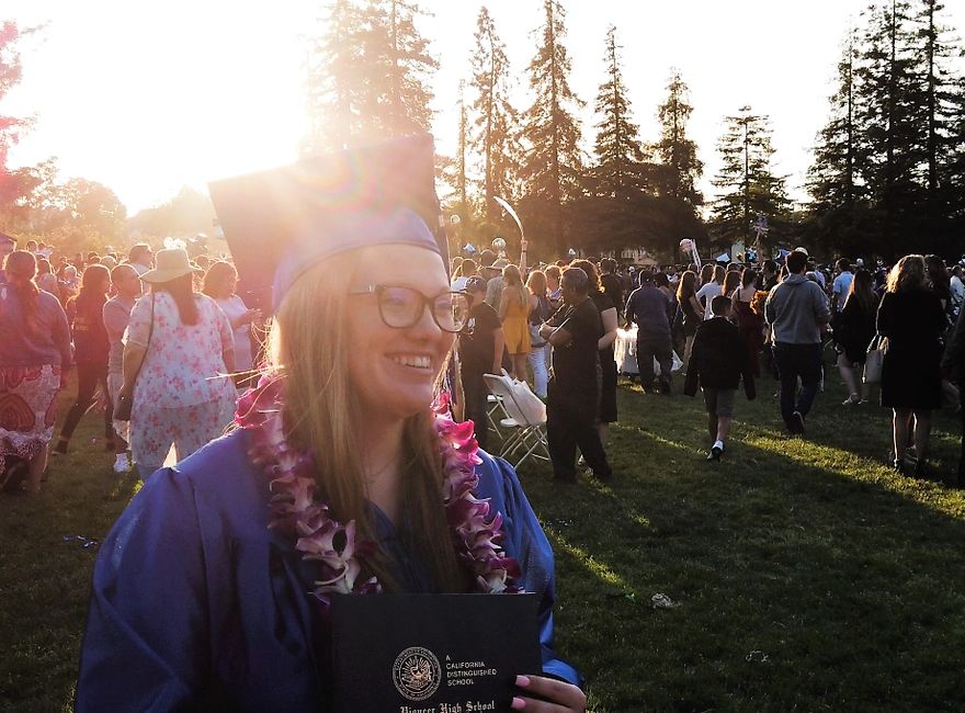 The coronation of a high school graduate.