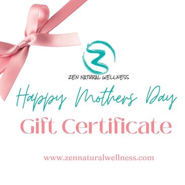 Mothers day float and cold plunge gift certificate at ZEN Natural wellness Abbotsford