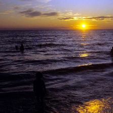 Sunset at Hoffmaster State Park 