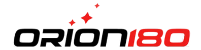 Logo of the Logitech G180 gaming mouse with red stars.