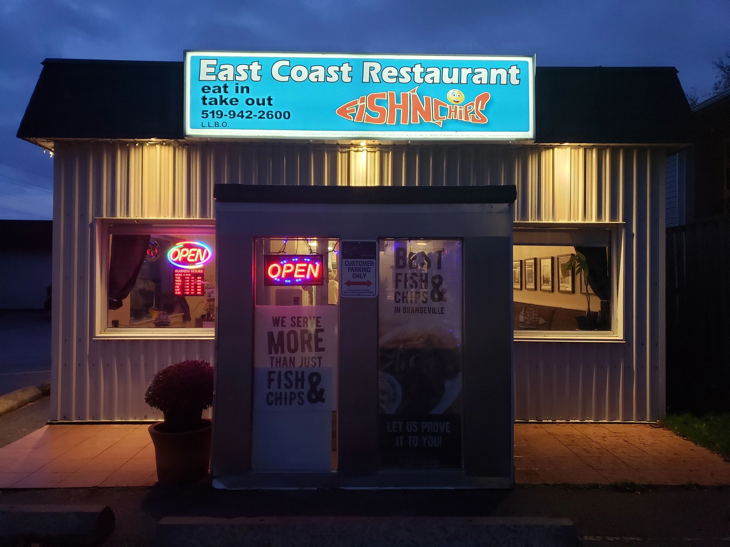 East Coast Fish and Chips