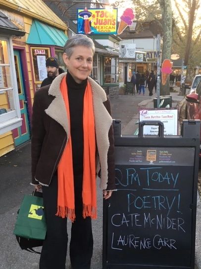 Reading at Woodstock Poetry Society, 2017