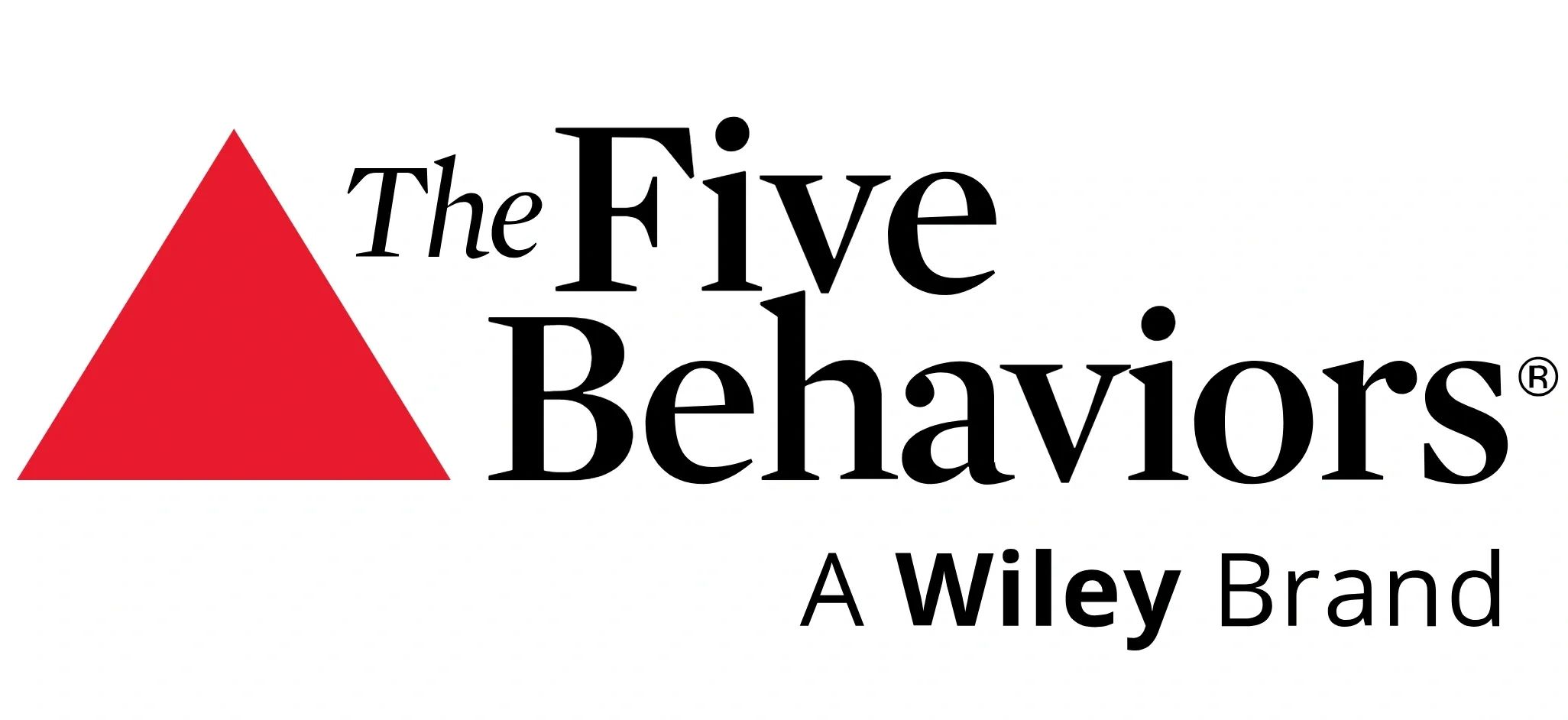 The Five Behaviors. A Wiley Brand.
