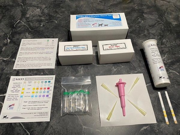 Photo of New Kacey EG-3 Antifreeze Test Kit.