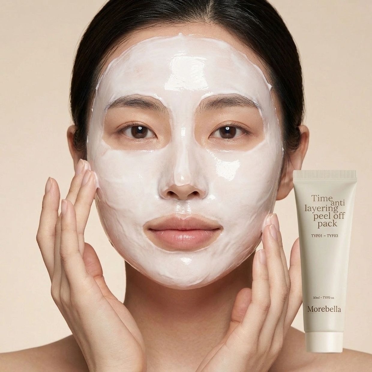 Morebella Time Anti-Layering Double Collagen Peel-Off Pack