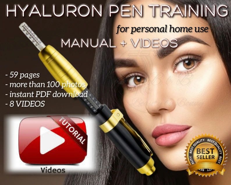 Hyaluron Pen Full Course for Personal Use - MANUAL + VIDEOS