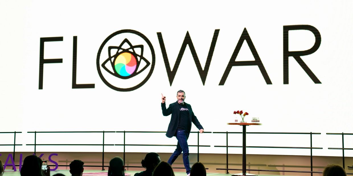 FloWar Life Essentials President Kaeb Warnock Presenting for Entrepreneur Talks