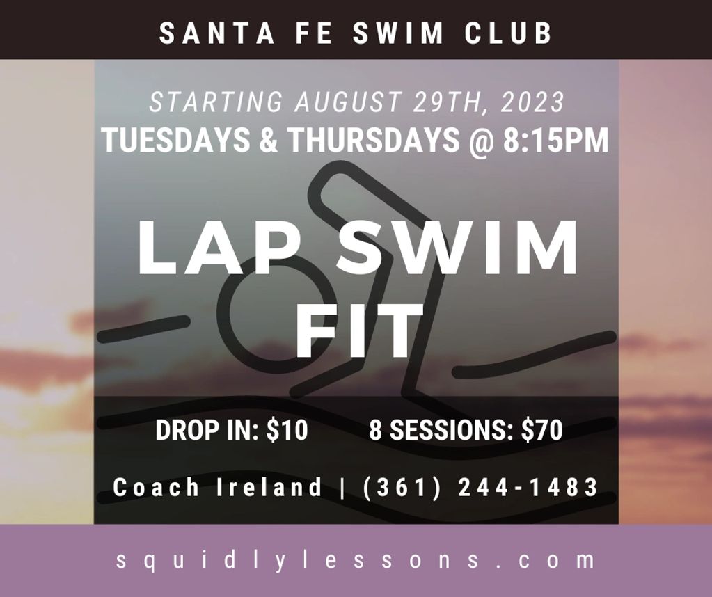 Lap Swim Fit Facebook Post