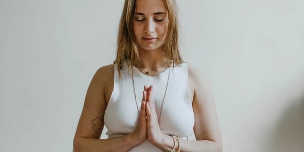 Hormone Replacement Lady Doing Yoga
