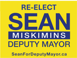 Re-Elect Sean Miskimins
For Deputy Mayor