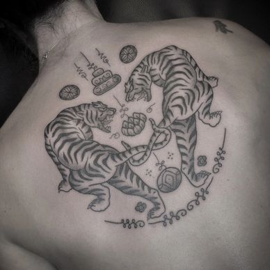 Sak yant tattoo