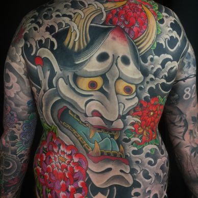 Hannya back piece