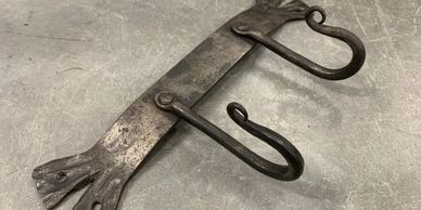 Adventures in Blacksmithing: A Rack for Cast Iron Skillets
