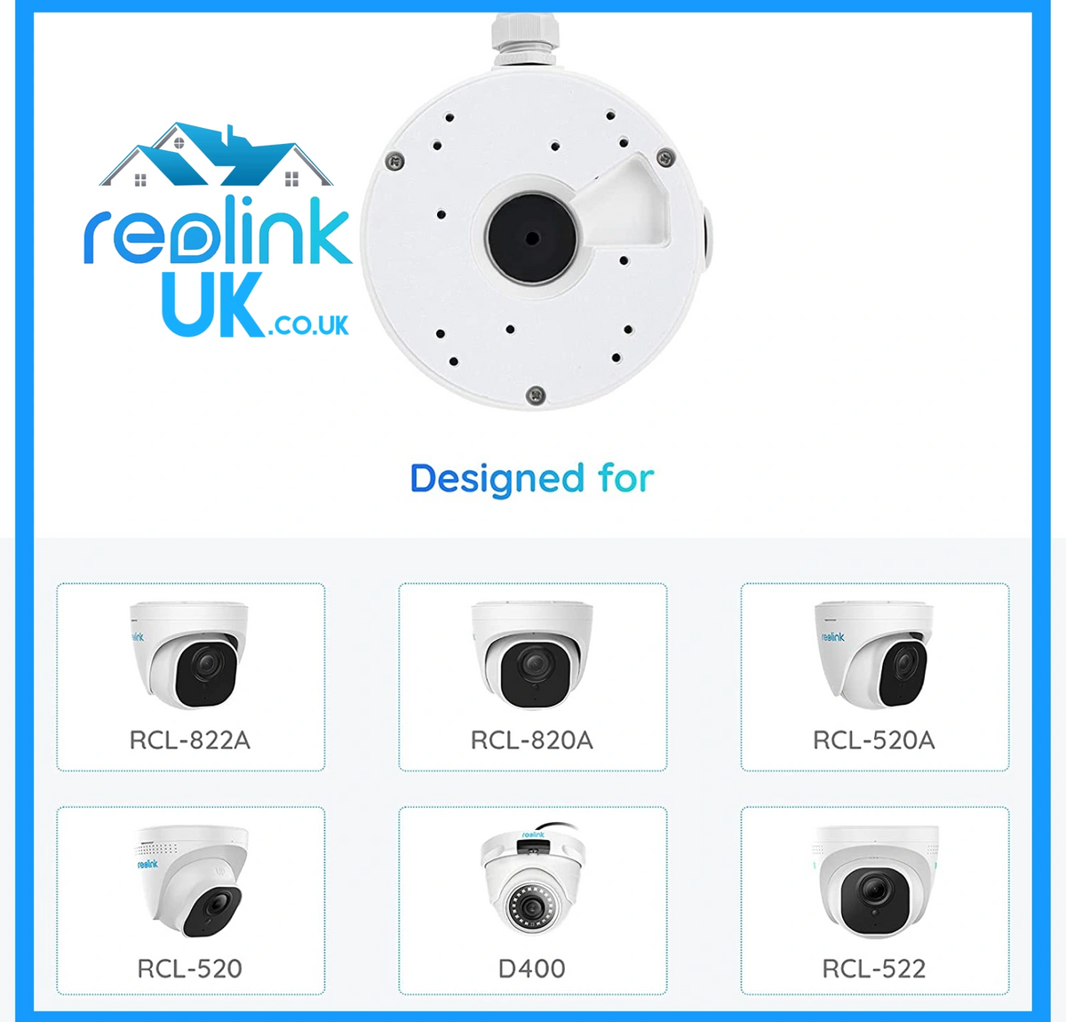 REOLINK JUNCTION BOX D20 (for all dome cameras)