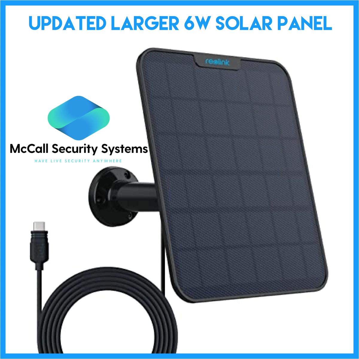 Reolink solar sale panel output