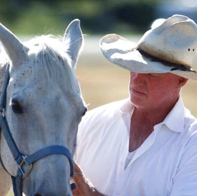 Draper Sensory Method founder, Terry Draper and the beloved Bingo