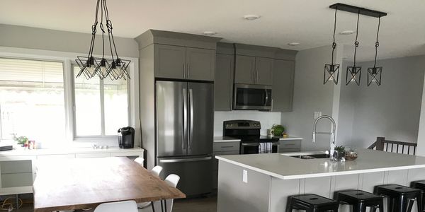 modern renovated kitchen