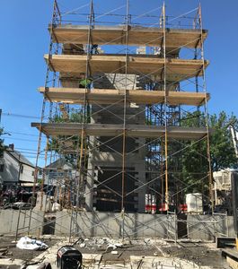 10 Everett Street elevator shaft.
