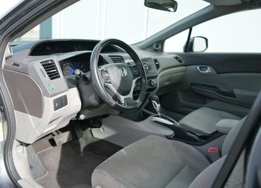 Honda civic EX grey, sold by Parabolica Motors. Available in Richmond, British Columbia. 