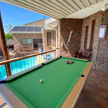 Pool Table - Surf Point Self Catering Holiday Home in Jeffreys Bay