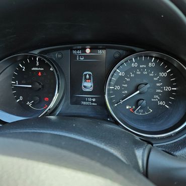 Nissan Qashqai dashboard