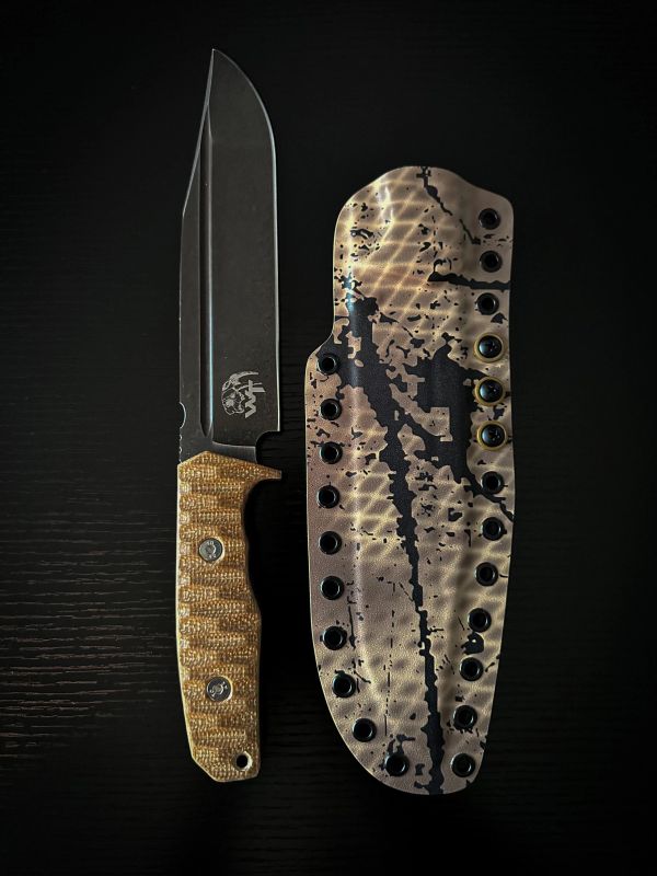 Custom sheath by Tobacco Road Adventures