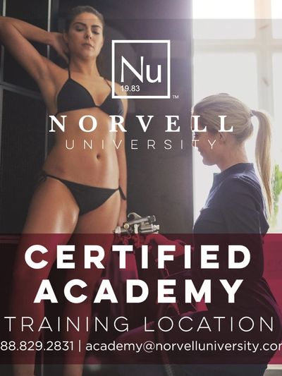 The Body Bar is a Certified Academy Training Location for Norvell Sunless.
