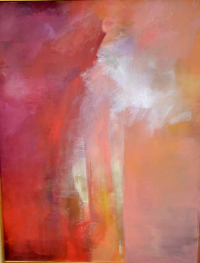 portrait of the healer,acryllic on canvas,
by Jennifer Davenport, 1992
