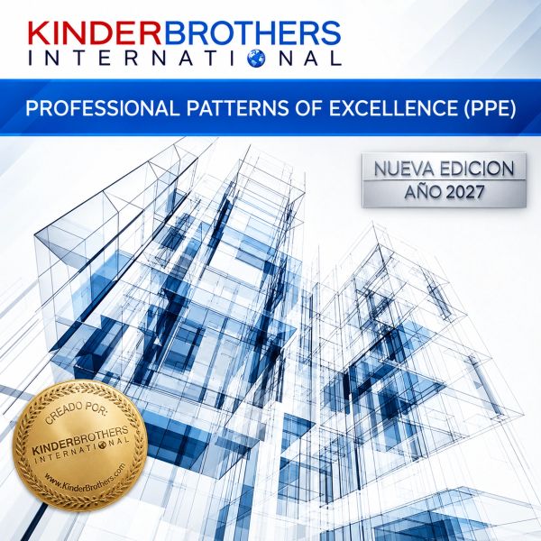 Professional Patterns of Excellence cover with building. Líderes de Unidad