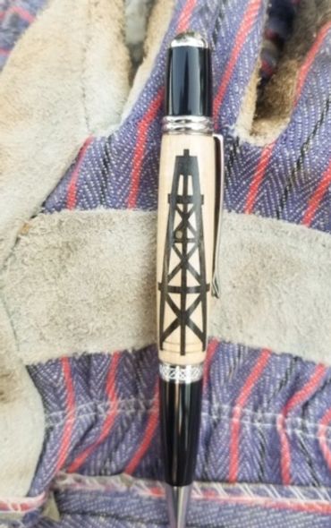 Oil Field Inley Gatsby Style Pen