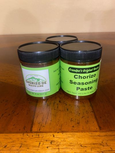 Chorizo De Nuevo León Paste.