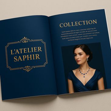 CATÁLOGO DE JÓIAS DA L'ATELIER SAPHIR