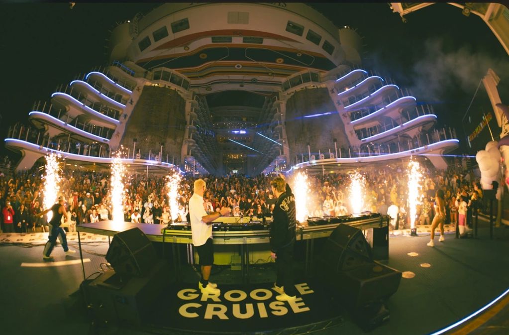  Groove Cruise (World’s Largest EDM Cruise) Stage Managen — hired and managed all stage managers acr