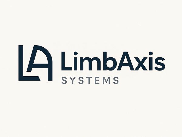 Logo of LimbAxis Systems with stylized LA initials.