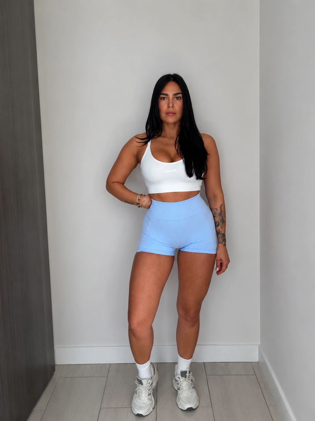 Air Sculpt Shorts in Airy Blue