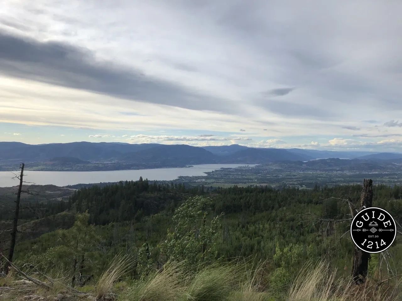 Looking out on the Okanagan valley from Myra-Bellevue Provincial Park located in Kelowna, BC. 