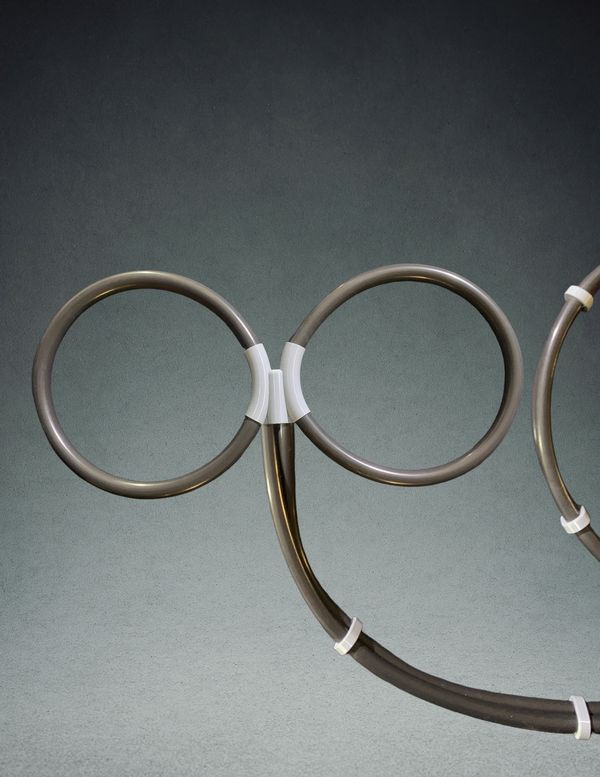 small butterfly PEMF coil applicator, flexible for surrounding areas good for equine and shoulders