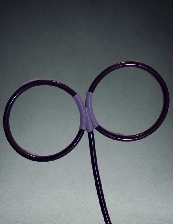butterfly PEMF coil applicator. gray and black made by apex magnetics for recovery 