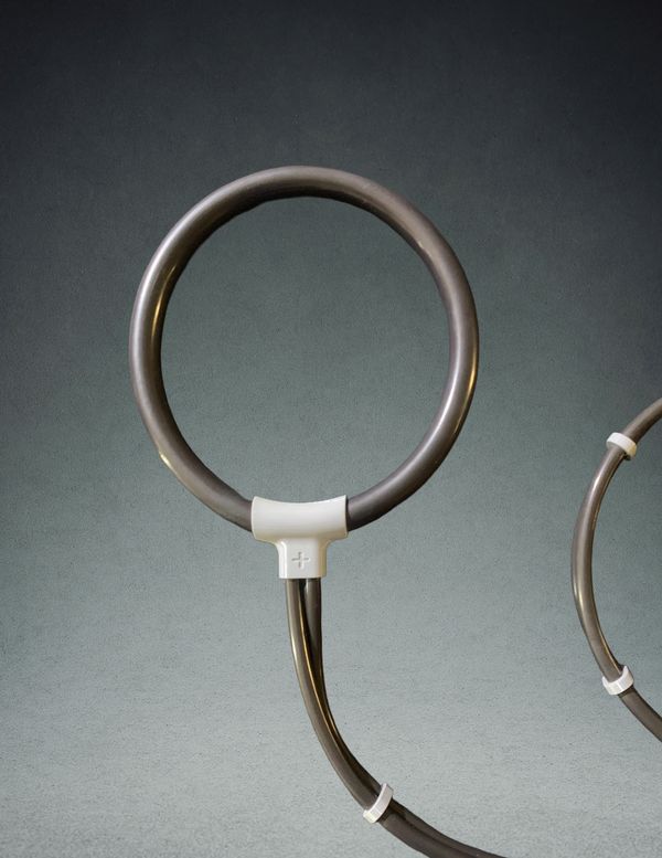 standard PEMF coil loop applicator, made by apex magnetics