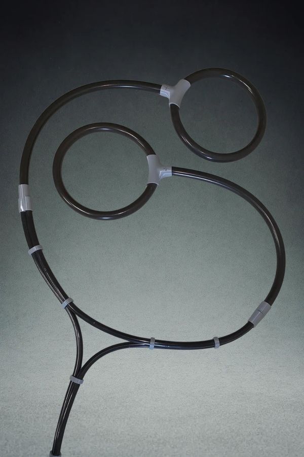Dual PEMF coil for Aura series PEMF device, Helmholtz coil applicator. 