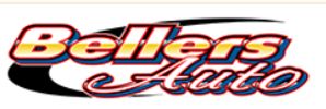 Logo of Bellers Auto in colorful text.