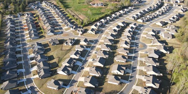 Aerial view of the community.