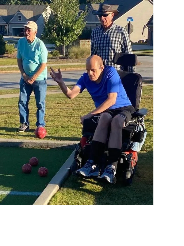 Bocce ball is fun for everyone