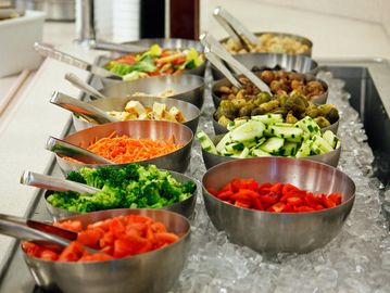 Healthy school and college event catering