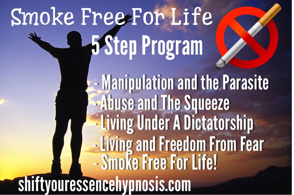 Become smoke-free for life with this effective five step hypnosis program.