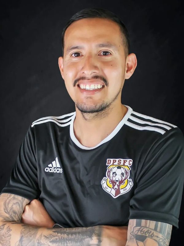 Coach Izzy Zamora, the founder and head director of Soccer Private Lessons.
