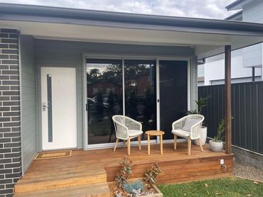 Privacy window tinting in East Gosford with a modern, reflective finish.